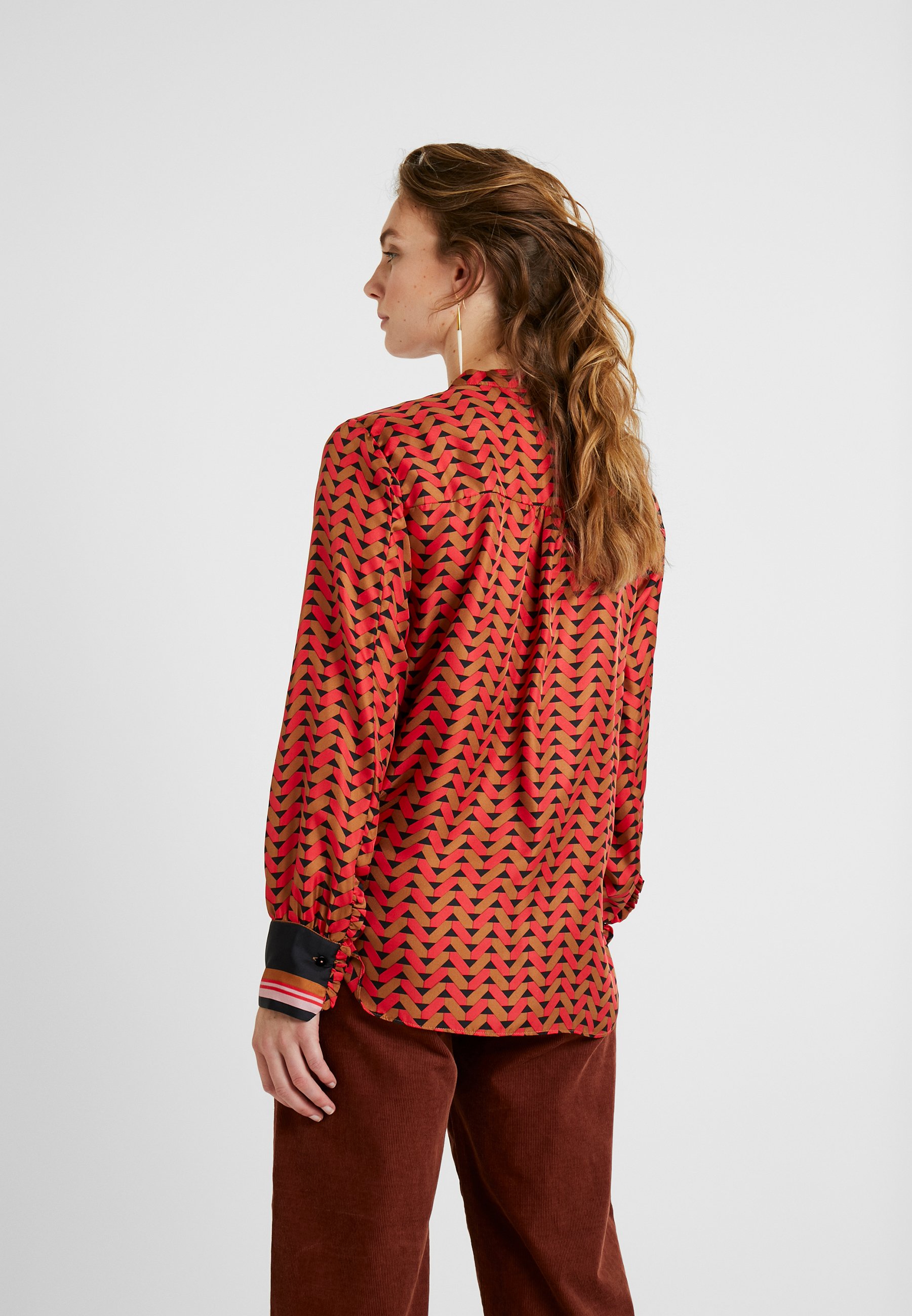Second Female TILES Blouse lycheeRood Zalando.nl Second Female TILES Blouse lycheeRood Zalando.nl