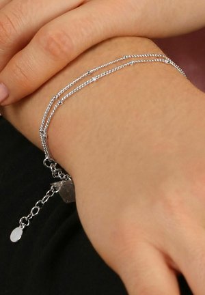 SNÖ of Sweden, AMSTERDAM DOUBLE CHAIN BRACE - Bracelet - silver-coloured