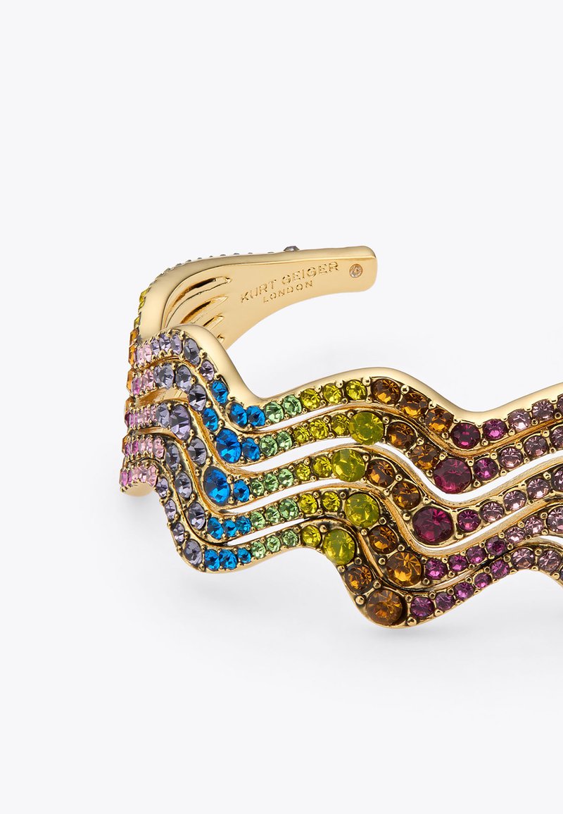 Kurt Geiger London RAINBOW WAVE CUFF - Bracelet - mult other  display picture 1