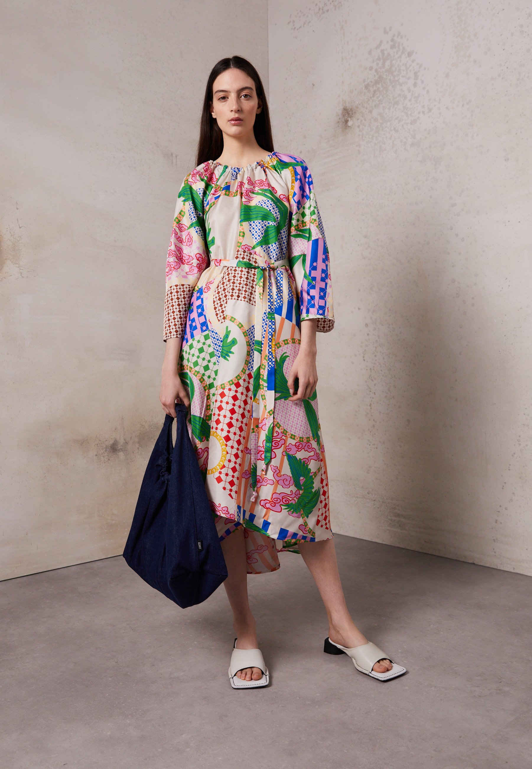 Henrik Vibskov LOOP DRESS - Cocktailjurk - birds light/meerkleurig - Zalando .nl