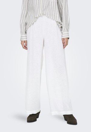 TOKYO - Pantalon classique - bright white