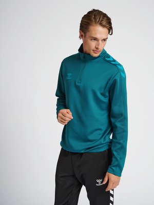 Hummel CORE HALF ZIP  - Sweatshirt - blue coral