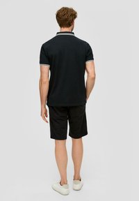 s.Oliver MIT KONTRAST-DETAILS - Poloshirt - schwarz