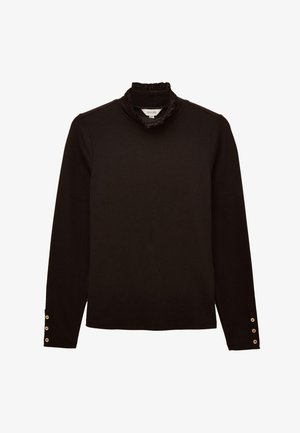 Joules, REGULAR FIT - AMY 2 PACK LONG SLEEVE HIGH NECK - Top s dlouhým rukávem - black
