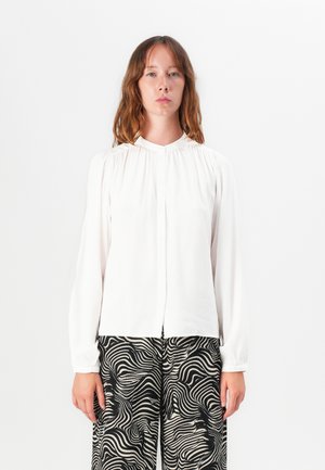 JDYLUCY LIFE SHIRT - Button-down blouse - white