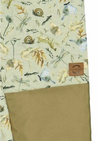 mikk-line GLITTER SET - Lietaus kelnės - desert sage