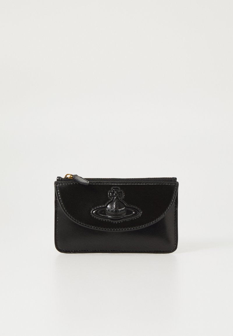 Vivienne Westwood HALF MOON CARD HOLDER UNISEX - Portefeuille - black