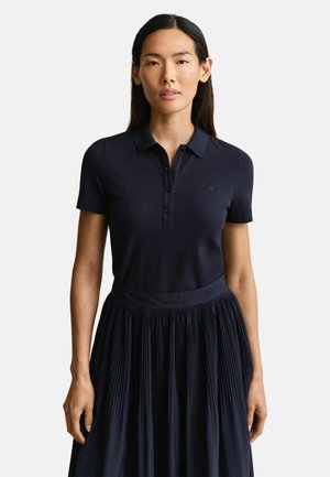 SLIM FIT SHIELD   - Poloshirt - evening blue