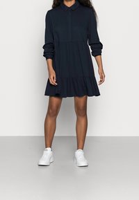 VILA Petite Skjortklänning - dark blue