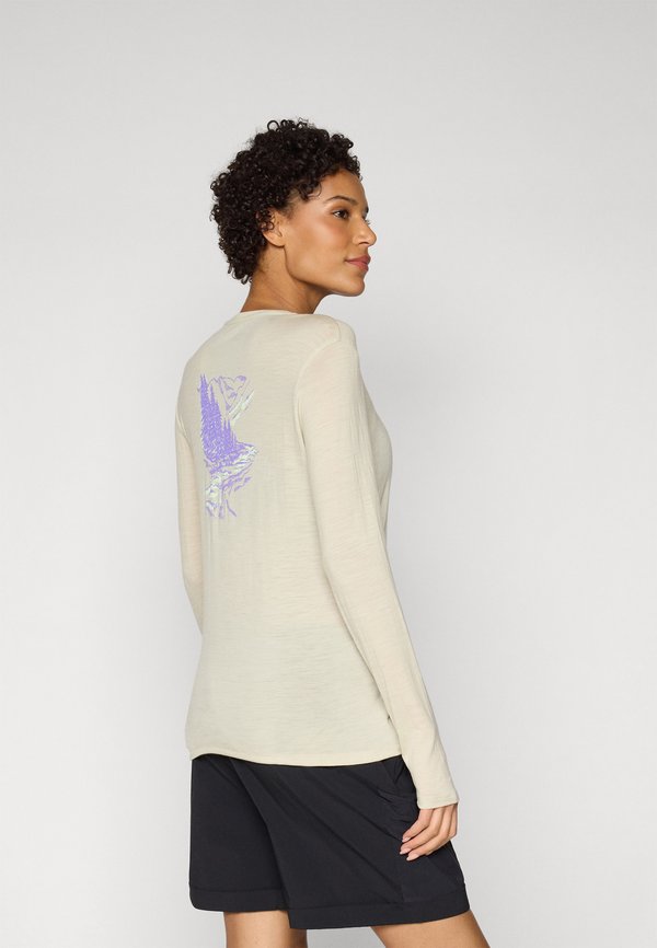 CREW NECK THERES MORE - Long sleeved top - agate gray