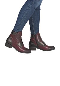 Remonte Bottines à lacets - rot