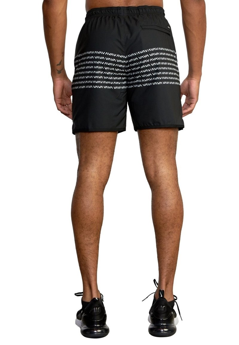 Herren Chino Shorts | RVCA YOGGER STRETCH PERFORMANCE Shorts black/white/schwarz - HH37088 Herren Chino Shorts | RVCA YOGGER STRETCH PERFORMANCE Shorts black/white/schwarz - HH37088