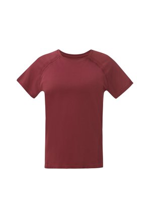 Sweaty Betty, ATHLETE FEATHERWEIGHT SEAMLESS T-SHIRT - T-shirt basic - merlot red