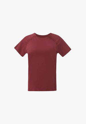 Sweaty Betty, ATHLETE FEATHERWEIGHT SEAMLESS T-SHIRT - T-shirt basic - merlot red