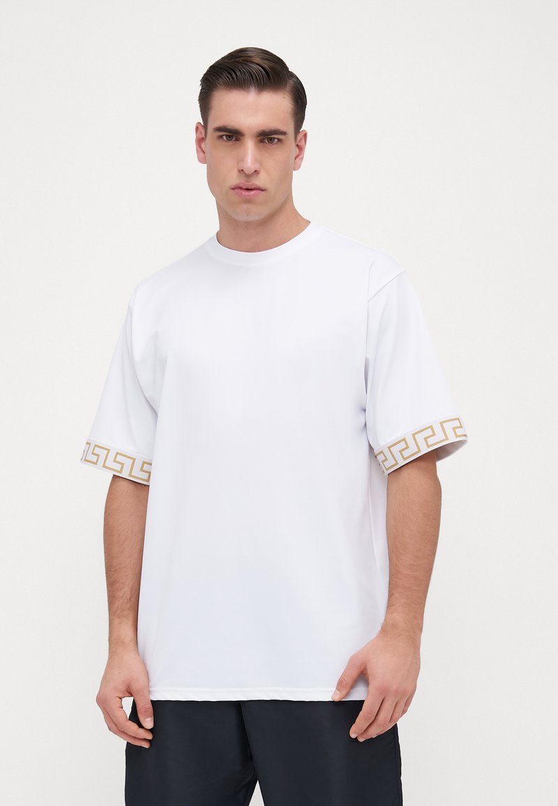 Versace SWIM VITA NEW LOGO - Undertröja - white/gold