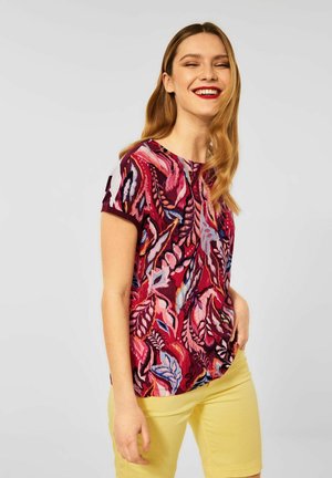 PRINTMIX - Print T-shirt - rot
