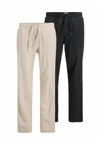 2 PACK - Stoffhose - black