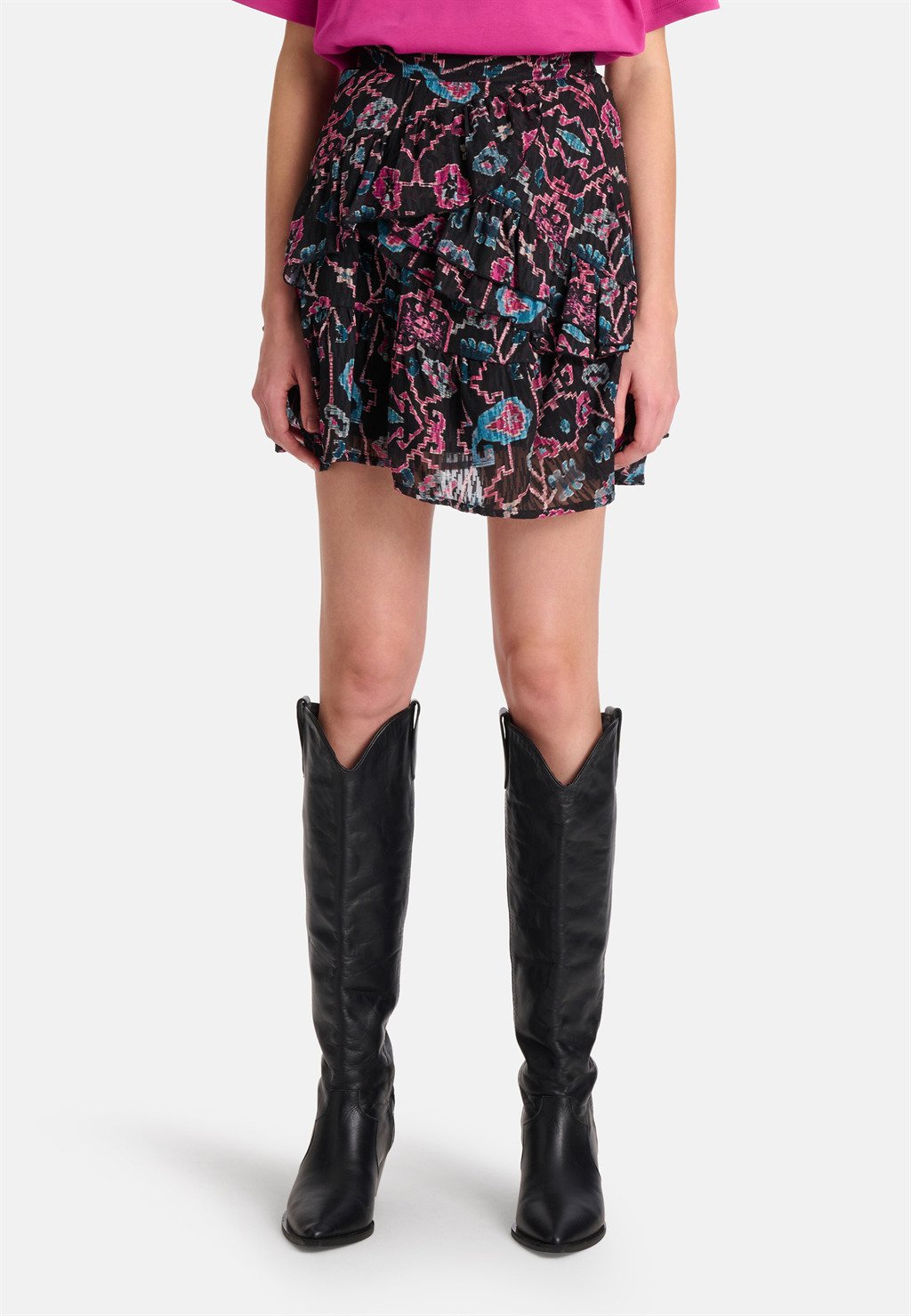 Shoeby GRAFISCHE - Mini skirt - various/multi-coloured - Zalando.ie