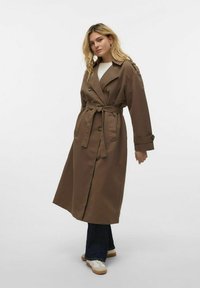 Vero Moda VMCHLOE - Kišni ogrtač - chocolate chip