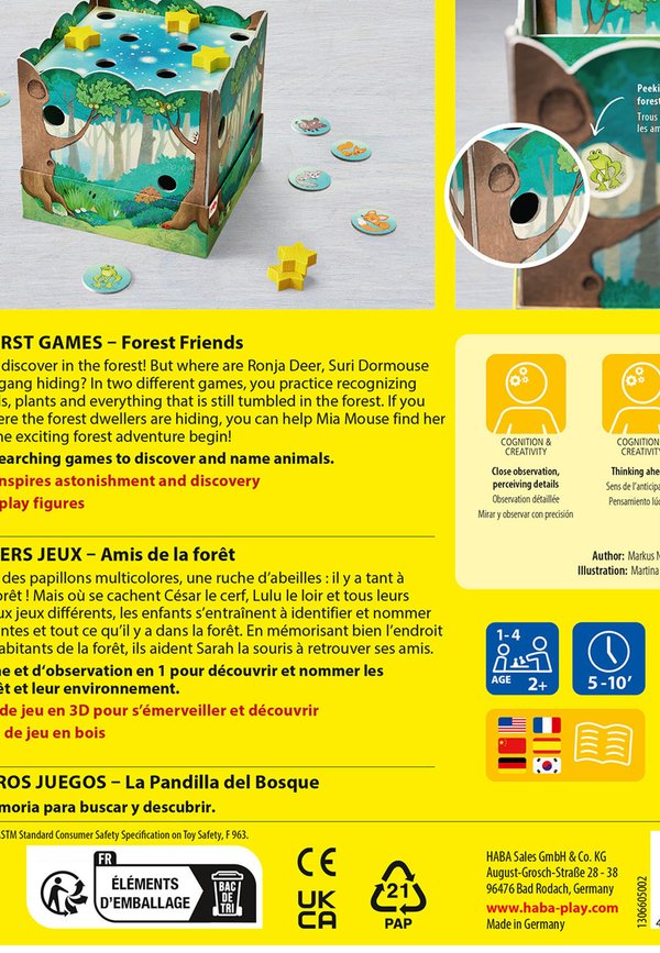 MEINE ERSTEN – Brettspiel – forest friends