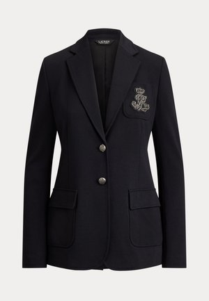 Lauren Ralph Lauren, RHINESTONE-BULLION STRETCH PONTE BLAZER - Блейзър - black