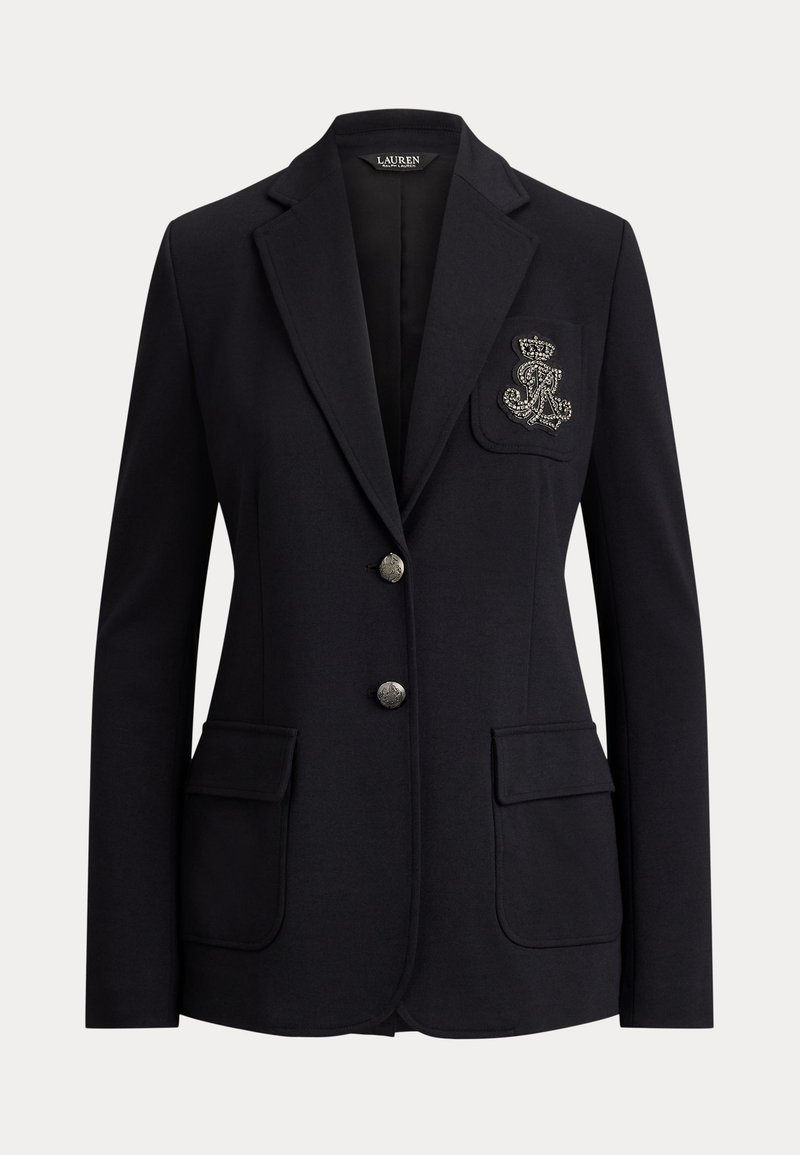 Lauren Ralph Lauren RHINESTONE-BULLION STRETCH PONTE BLAZER - Blazer ...