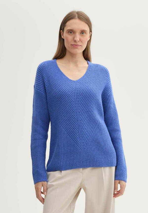 MIT V-AUSSCHNITT - Strickpullover