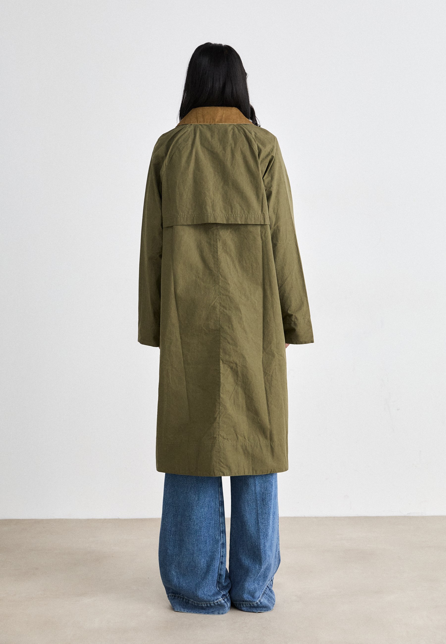 Barbour - Klasyczny płaszcz/zielony - Zalando.pl