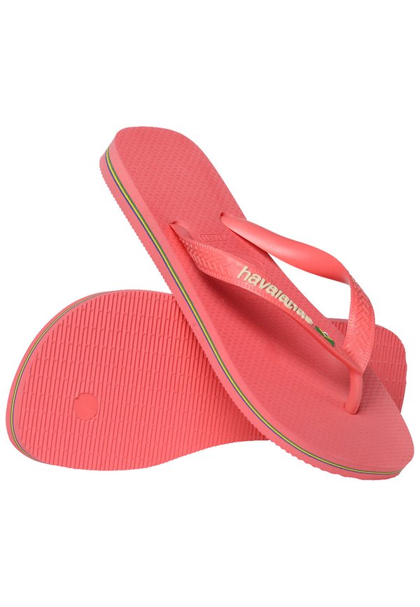 BRASIL LOGO UNISEX – Badesandale – tropical coral