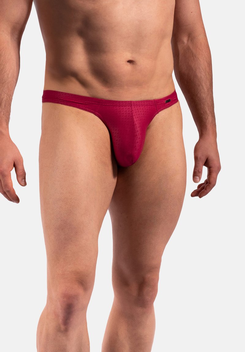 Olaf Benz String Homme RED0965 Ministring Noir Black 8000 F