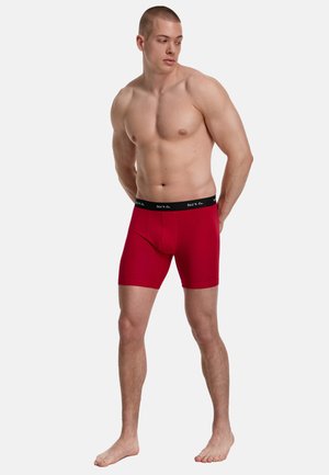 Phil & Co. Berlin, LONG BOXER BRIEFS - Kurze Boxershorts - black red-chilli pepper