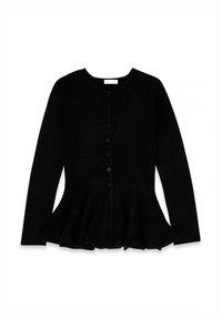 PEPLUM - Cardigan - black