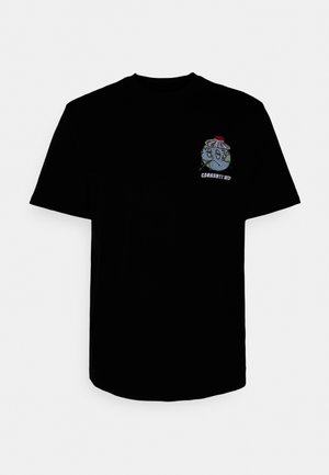 ILL WORLD - Triko s potiskem - black