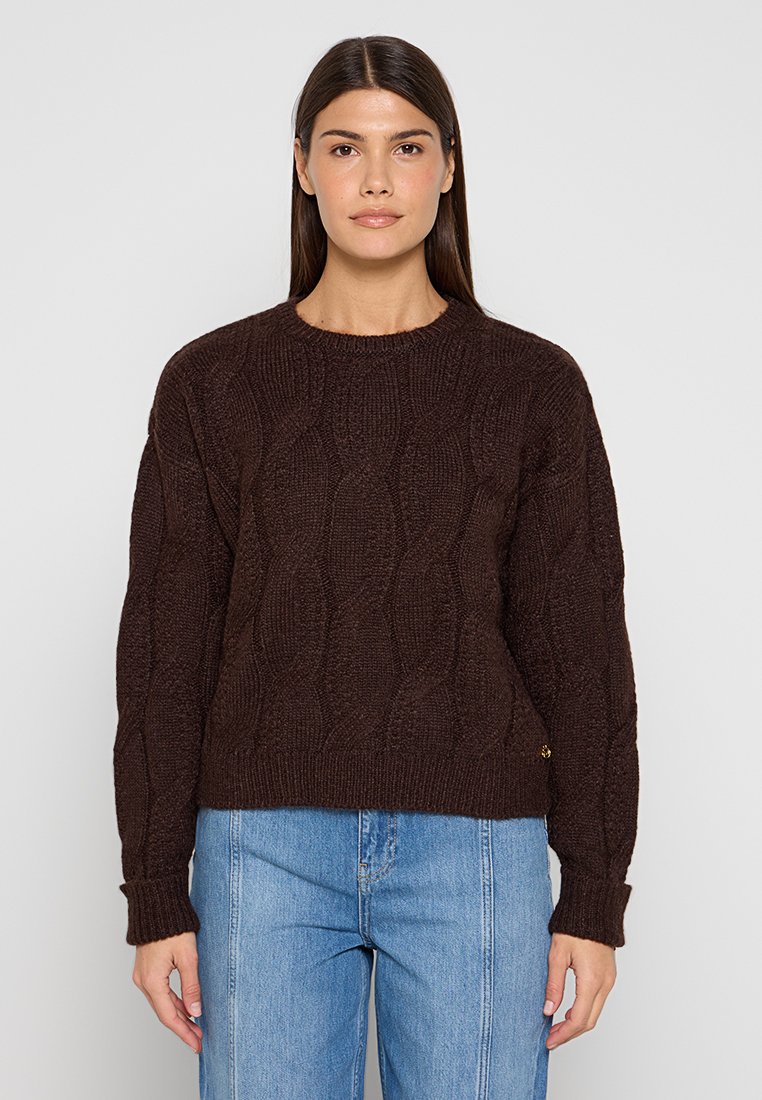 Mexx Trui donkerbruin