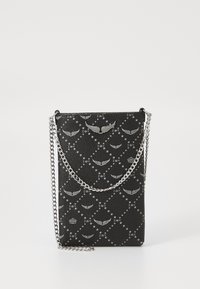 ROCK PHONE POUCH MONOGRAM - Schoudertas - black