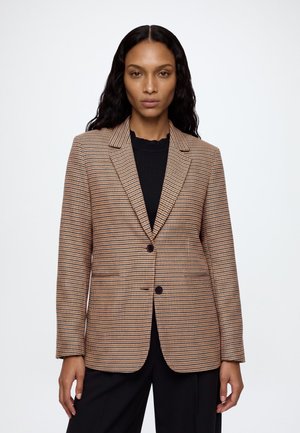 Pieces PCBOSELLA - Blazer - silver mink houndstooth