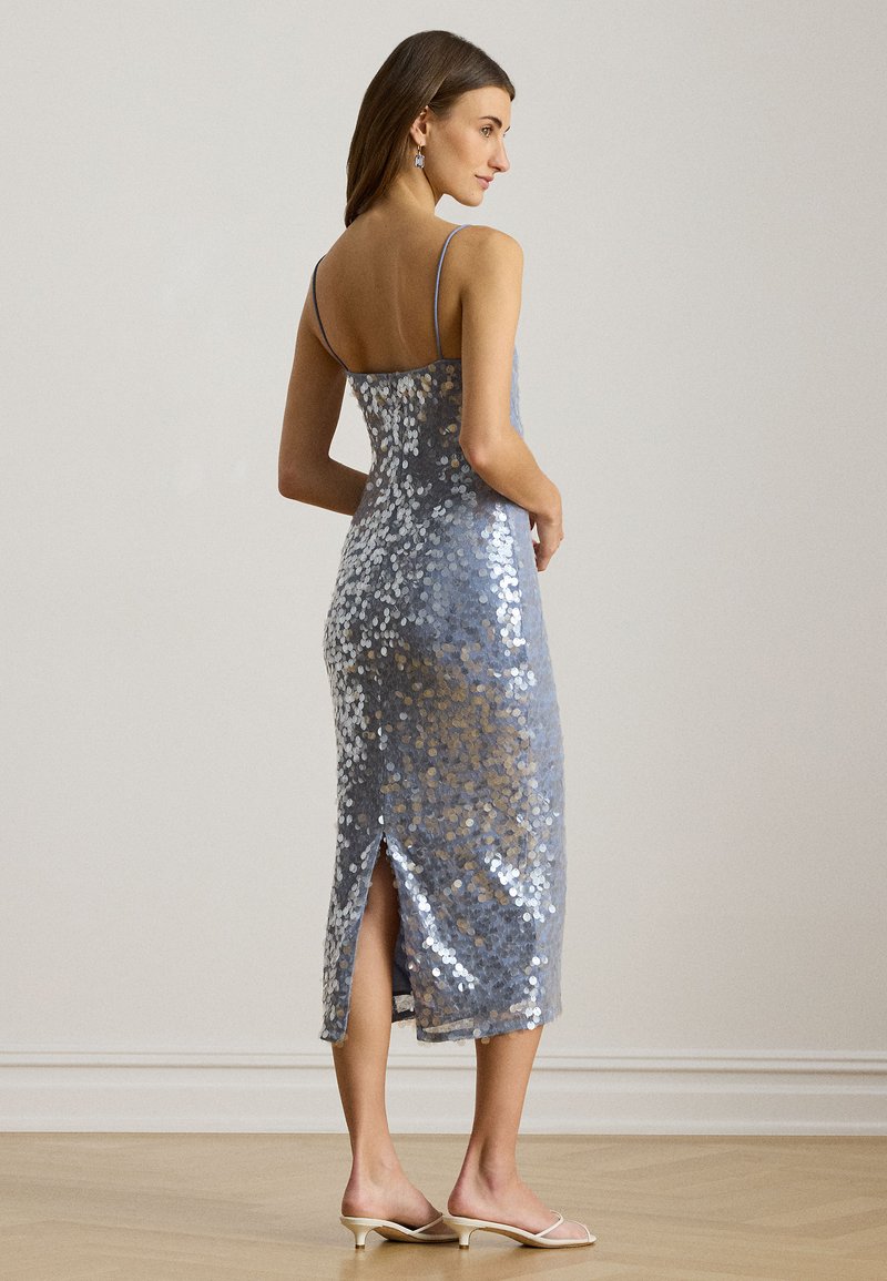Lauren Ralph Lauren SEQUINED TULLE MIDI COCKTAIL DRESS - Cocktail dress / Party dress