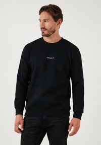 REGULAR FIT - Sweatshirt - black