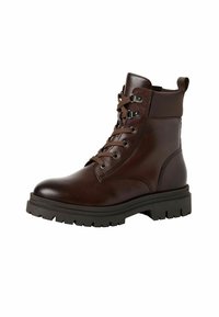 Marco Tozzi Botines con plataforma - mocca