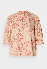 LEAFY BLOUSE - Blouse - sesame