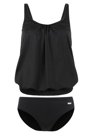 LASCANA TANKINI CLASSIC SET - Bikini - black