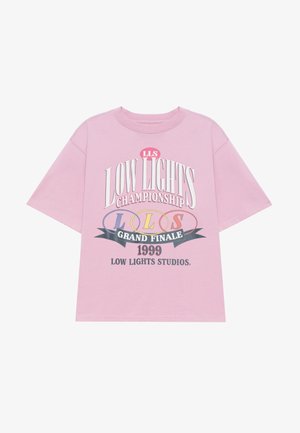 LOW LIGHTS STUDIOS®, CHAMPIONSHIP - Camiseta estampada - pink