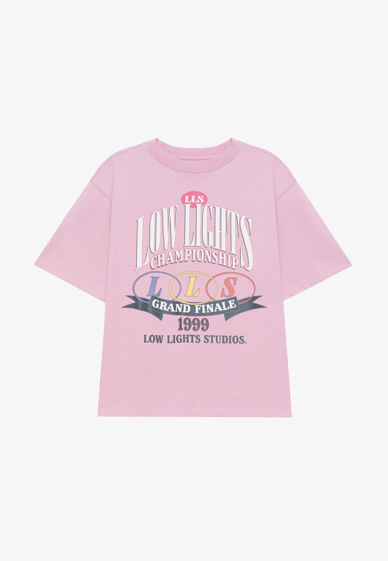 LOW LIGHTS STUDIOS® CHAMPIONSHIP - Μπλουζάκι με στάμπα - pink
