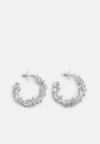 FLOW LARGE HOOPS - Cercei - silver-coloured