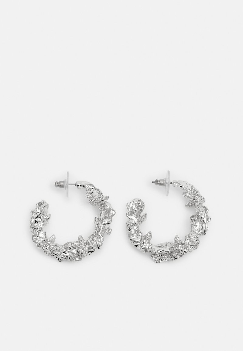 Pilgrim FLOW LARGE HOOPS - Cercei - silver-coloured