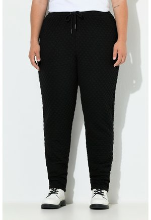 JOGG, RHOMBEN-STEPP - Trainingsbroek - black