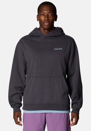 Mountain Hardwear, MOUNTAIN HARDWEAR LANGARM-OBERTEILE M MHW EV SYMBOLS HOODY - Felpa con cappuccio - volcanic