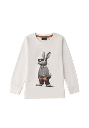 CREW NECK - Maglietta a manica lunga - off white