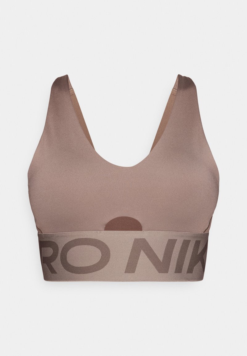 Nike Performance Sport-bh met medium support bruin Nike Performance Sport-bh met medium support bruin