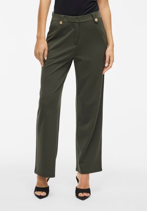 VICLUA - Pantaloni - deep depths/gold coloured